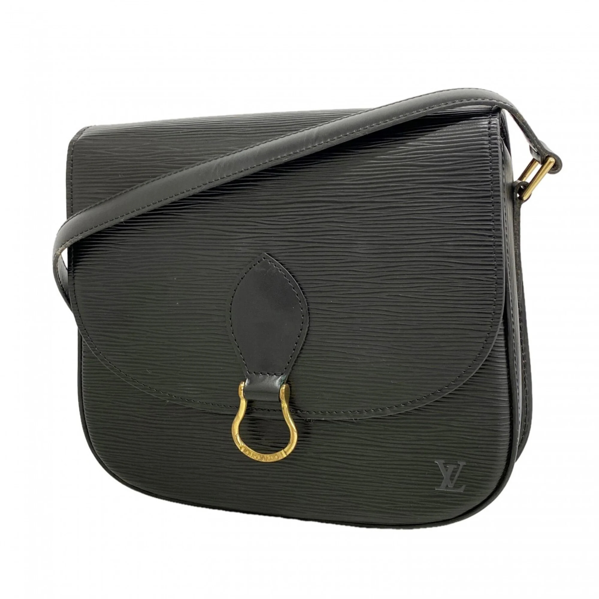 Louis Vuitton Epi Saint Cloud Shoulder Bag M52192 Noir (Women's)